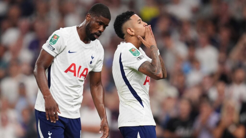 Tottenham 5-1 Charlton: Jamie Redknapp praises Savio after goalscoring debut as Roberto De Zerbi challenges new signing | Football News