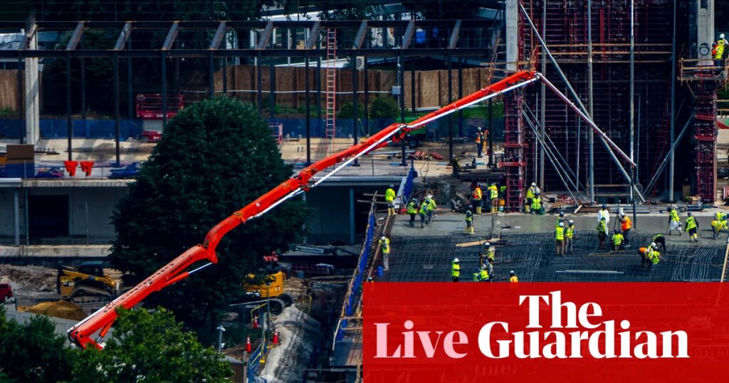 Trump administration argues that ballroom construction is ‘vital’ for national security in appeal to supreme court – US politics live | US news