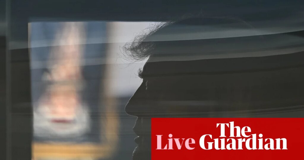 Trump claims Iran is ‘completely collapsing’ ahead of new sanctions announcement – live | Trump administration