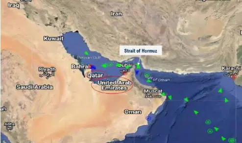 Trump posts map showing Strait of Hormuz as US territory Trump posts map showing Strait of Hormuz as US territory
