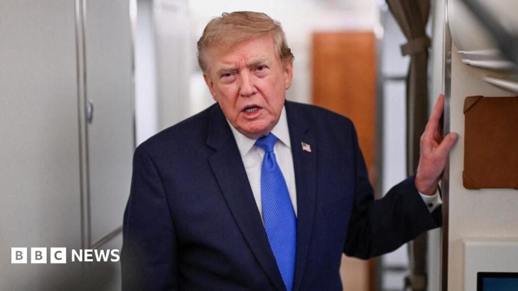 Trump says new talks with Iran to begin on Monday
