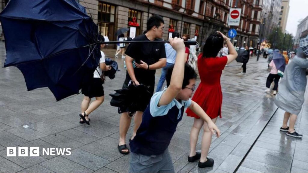 Typhoon Dolphin: China evacuates more than 1 million people as massive storm arrives