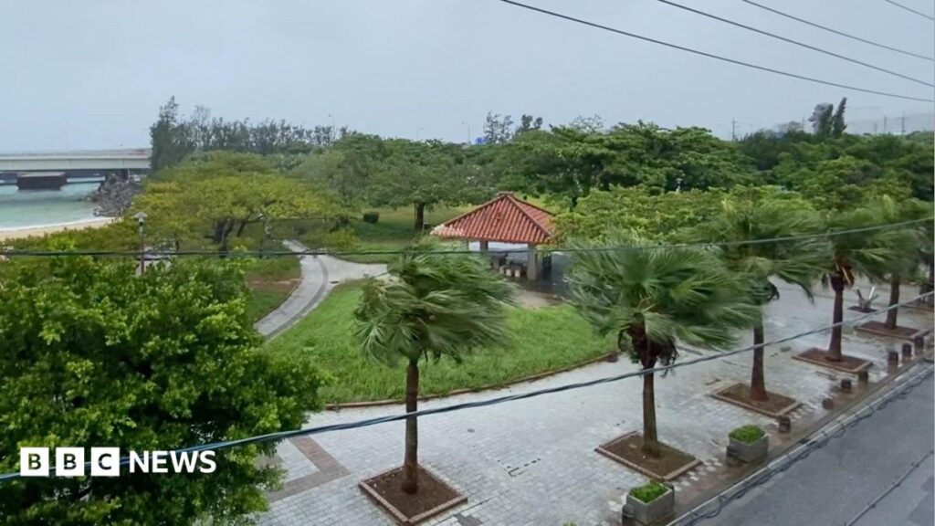 Typhoon Dolphin batters Japan’s Okinawa before bearing down on China
