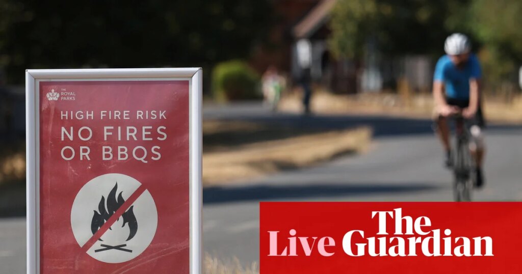 UK heatwave live: Burnham considers ban on disposable barbecues to prevent wildfires | Extreme heat UK heatwave live: Burnham considers ban on disposable barbecues to prevent wildfires | Extreme heat