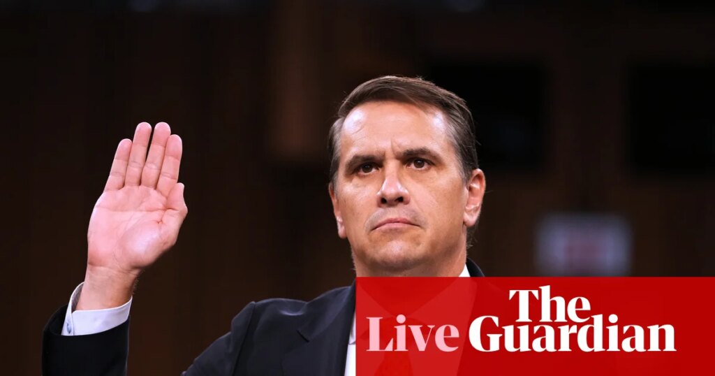 US Senate committee votes to advance Todd Blanche’s nomination for attorney general – US politics live | US news