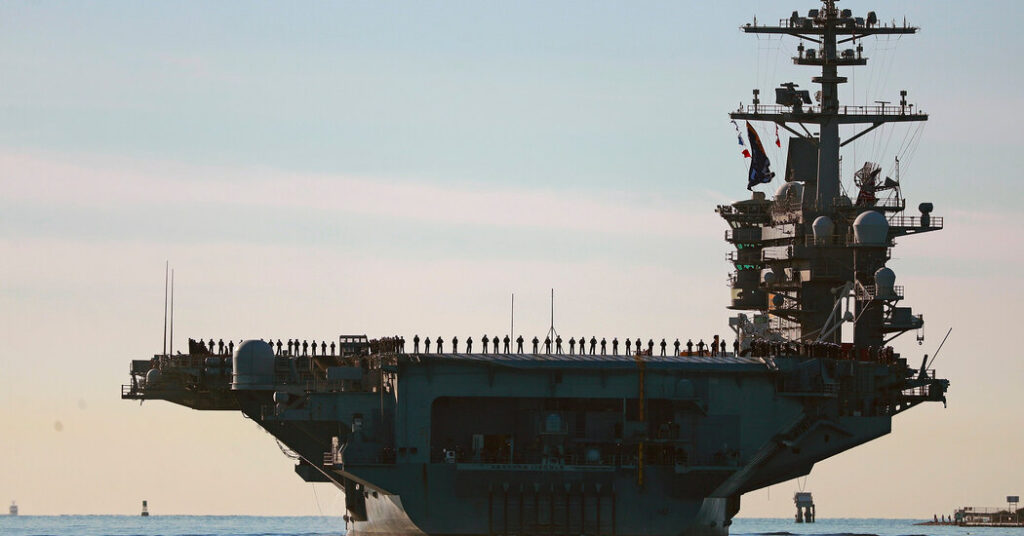 U.S.S. Abraham Lincoln Leaves Middle East After Months at Sea in Operation Against Iran