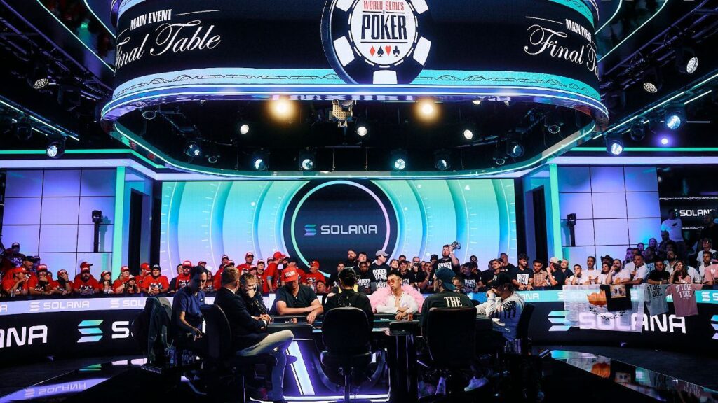WSOP main event final table: Han Feng surges into second as two players eliminated