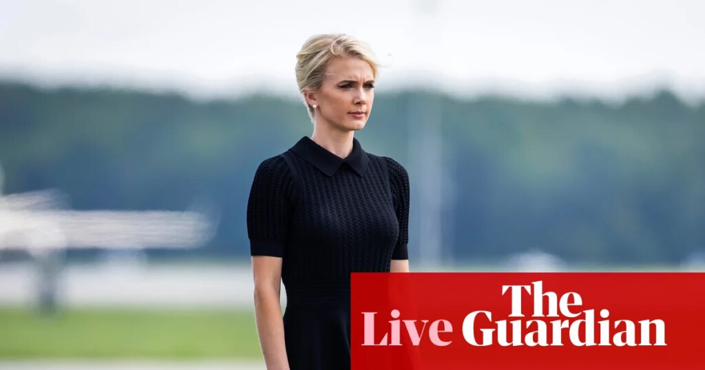 White House faces scrutiny over top Trump aide Natalie Harp – live | Trump administration