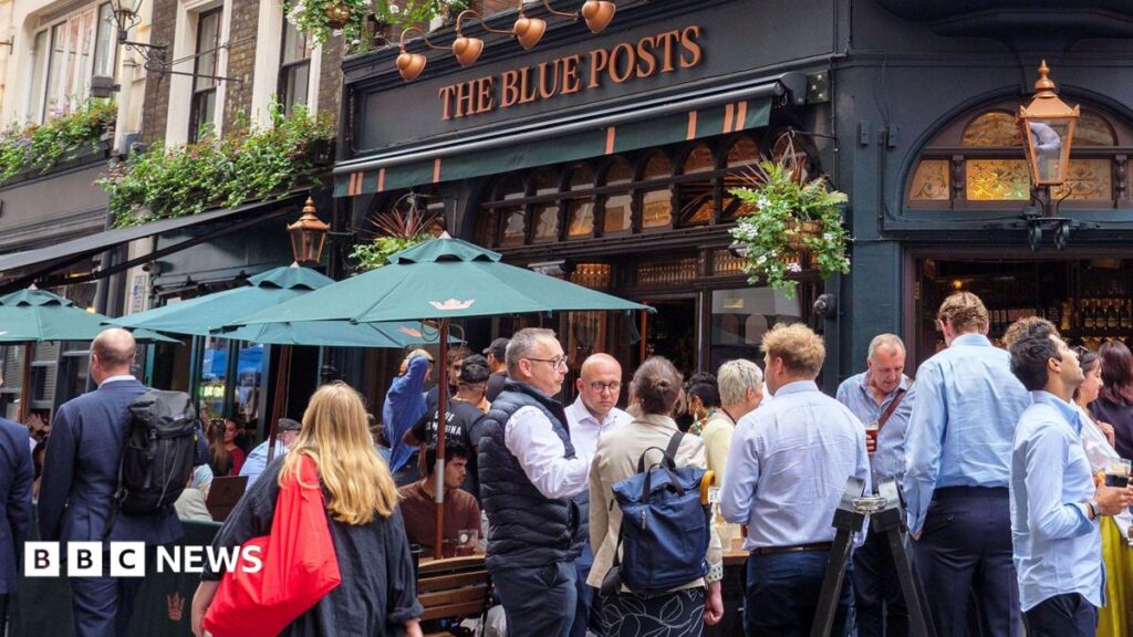 Why there’s a row about standing up while drinking in central London