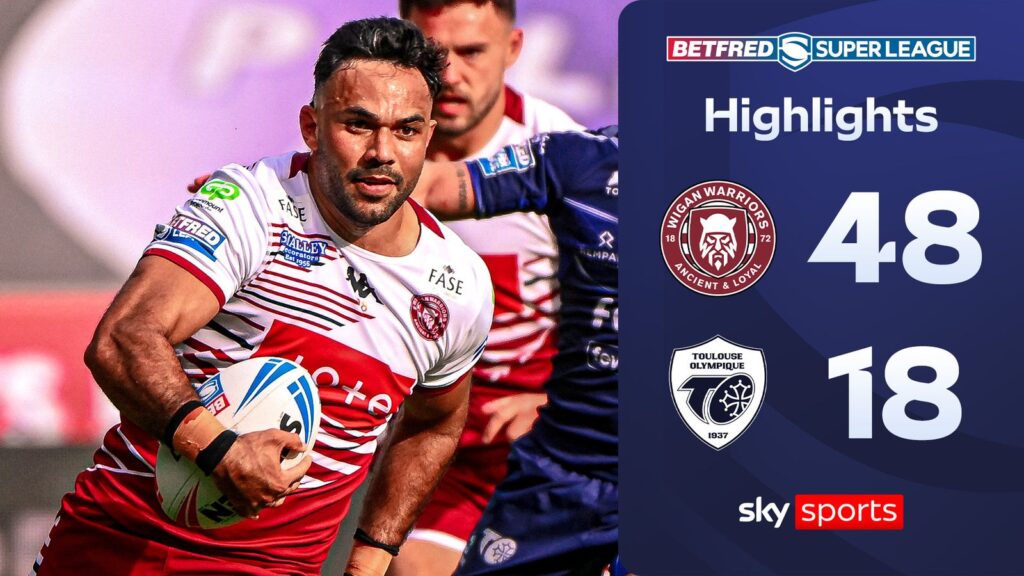 Wigan overpower Toulouse to close gap on leaders Wigan overpower Toulouse to close gap on leaders