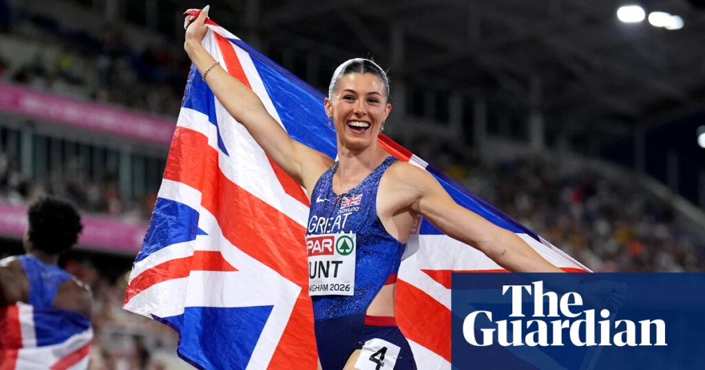 ‘Champagne and a KFC’: how Hunt celebrated historic haul at European Championships | Athletics
