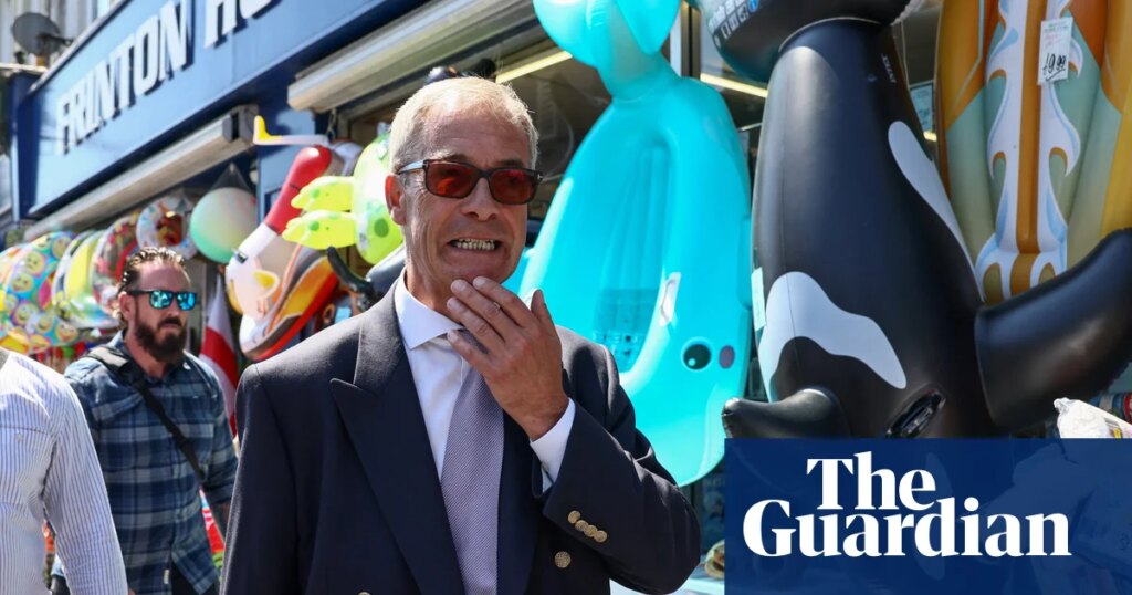 ‘The lead singer is unavailable’: Is Nigel Farage spending his summer in hiding? | Nigel Farage ‘The lead singer is unavailable’: Is Nigel Farage spending his summer in hiding? | Nigel Farage