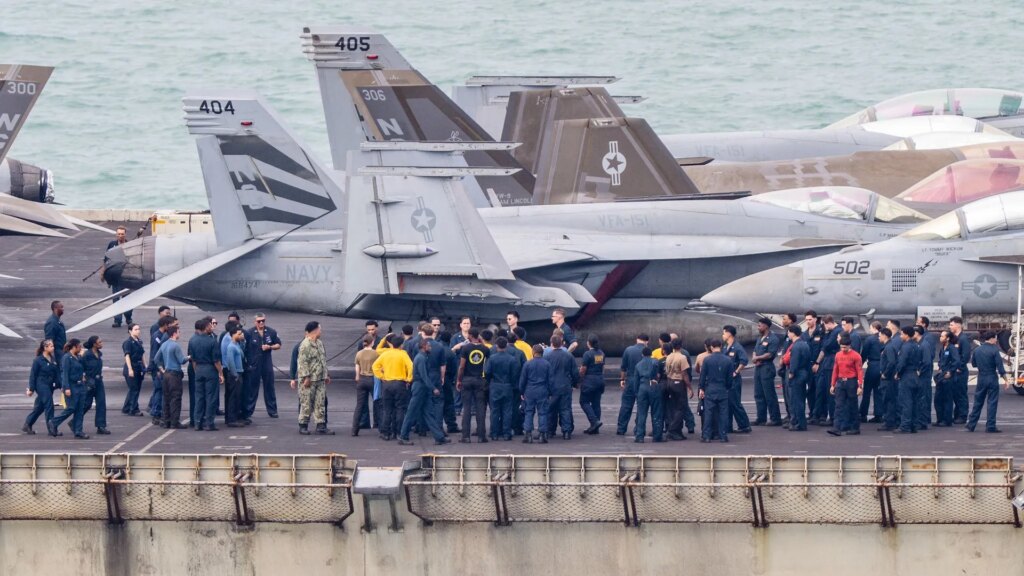5,000 US sailors descend on Thailand as USS Abraham Lincoln docks | US-Israel war on Iran News