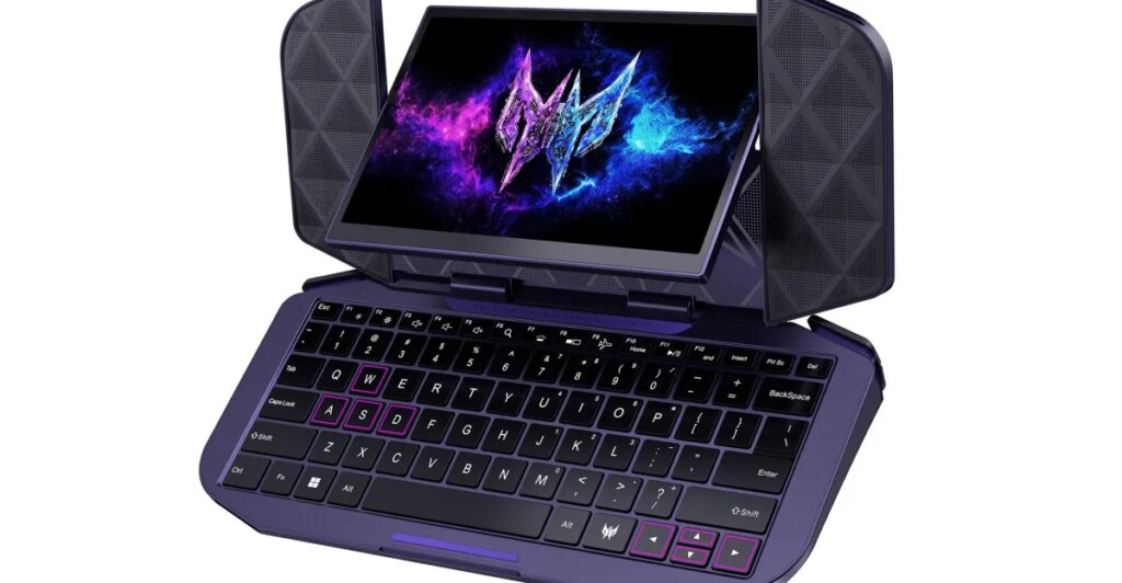 Acer’s new concept hardware is a gaming handheld with a keyboard Acer’s new concept hardware is a gaming handheld with a keyboard