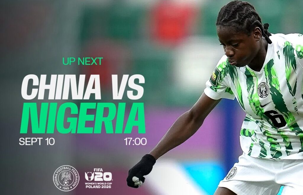 Aduku demands victory against China to keep Nigeria’s hopes alive