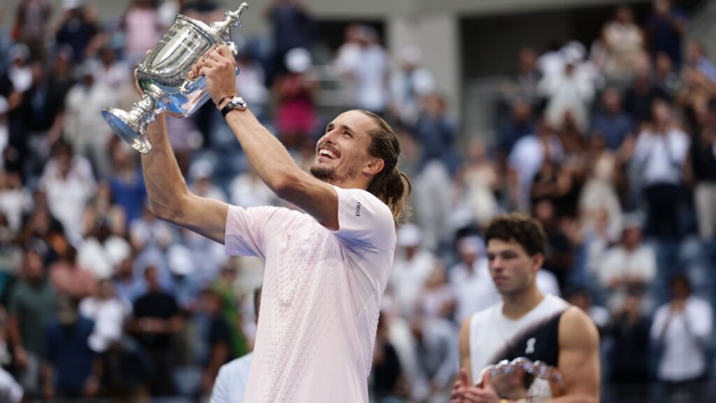Alexander Zverev beats Ben Shelton in 4 sets to win US Open