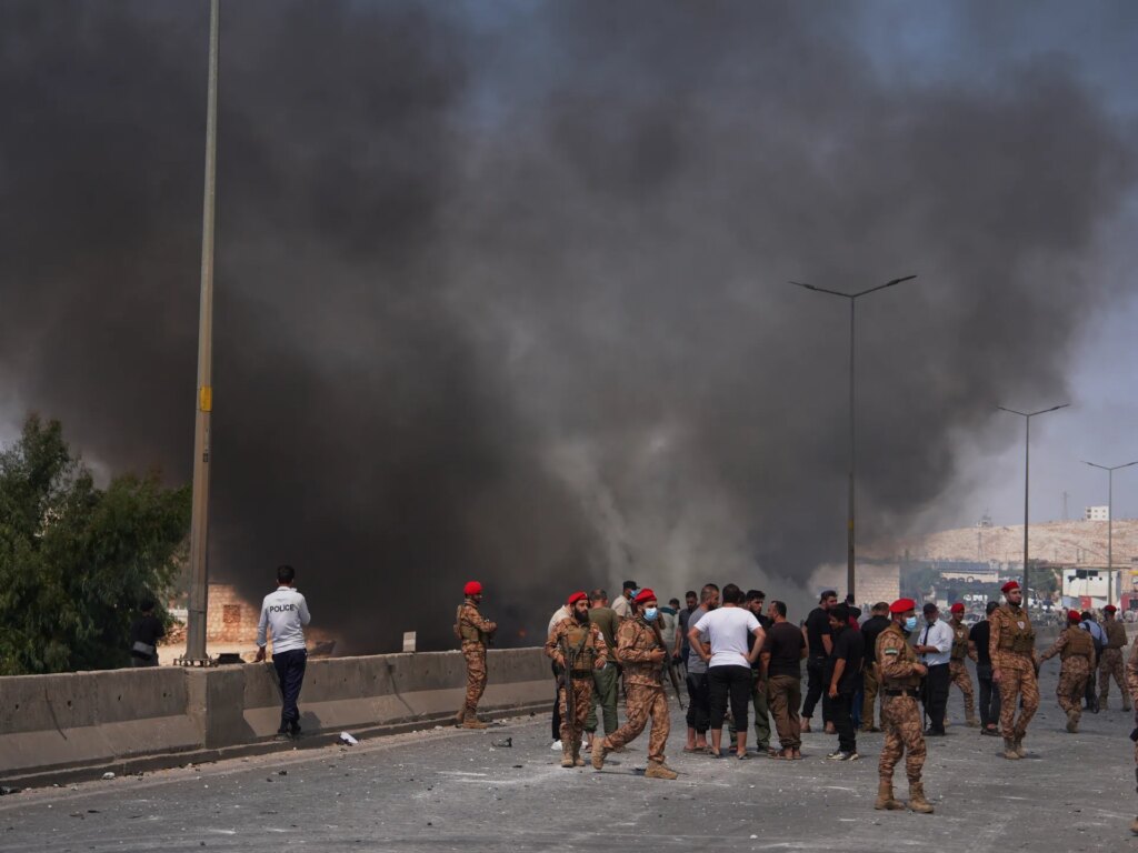 At least 14 killed in weapons depot blast in Syria’s Idlib, state TV says | News