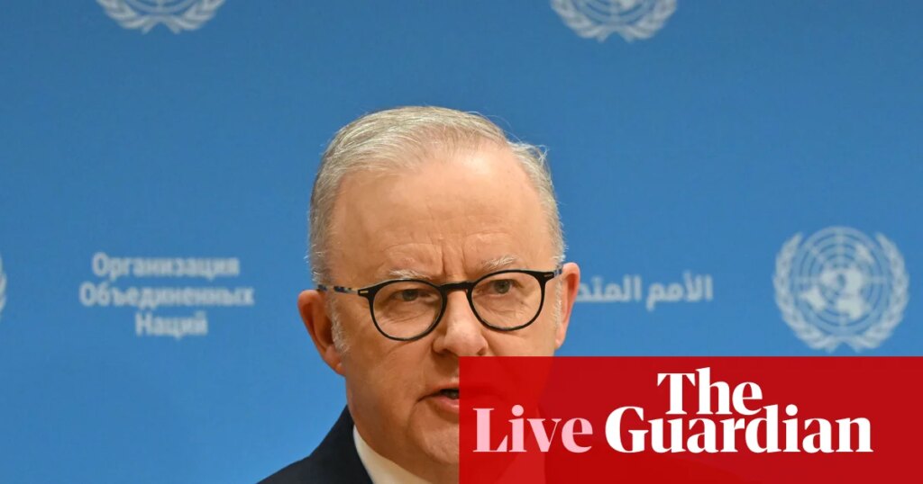 Australia news live: Albanese to put AI concerns to Trump; former police officer Beau Lamarre-Condon’s murder trial to begin | Anthony Albanese