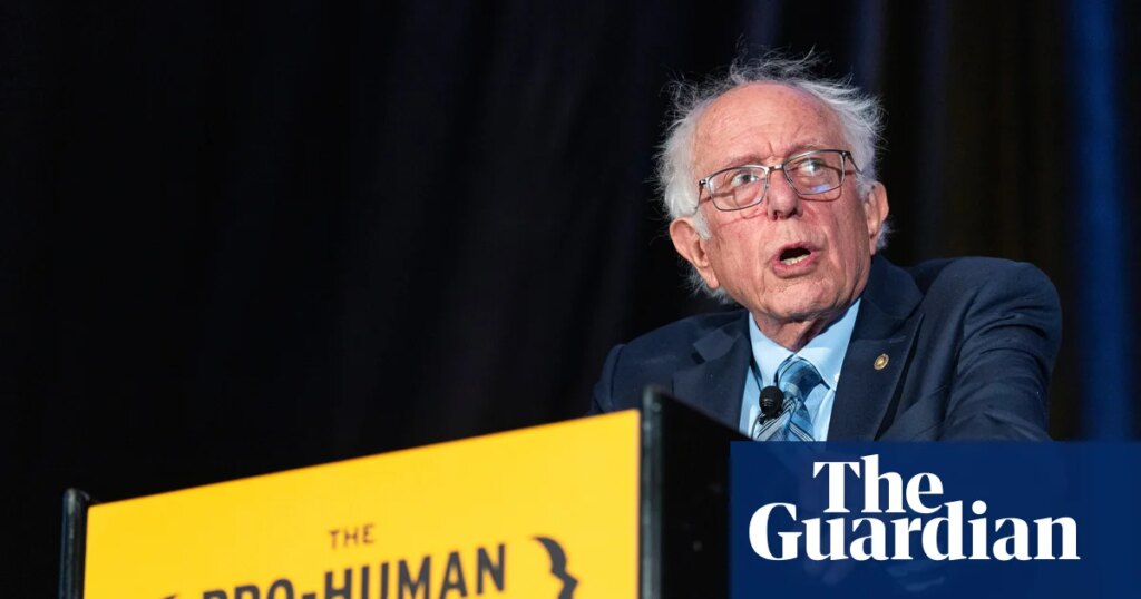Bernie Sanders says Congress has been ‘asleep at the wheel’ over AI – video | Bernie Sanders