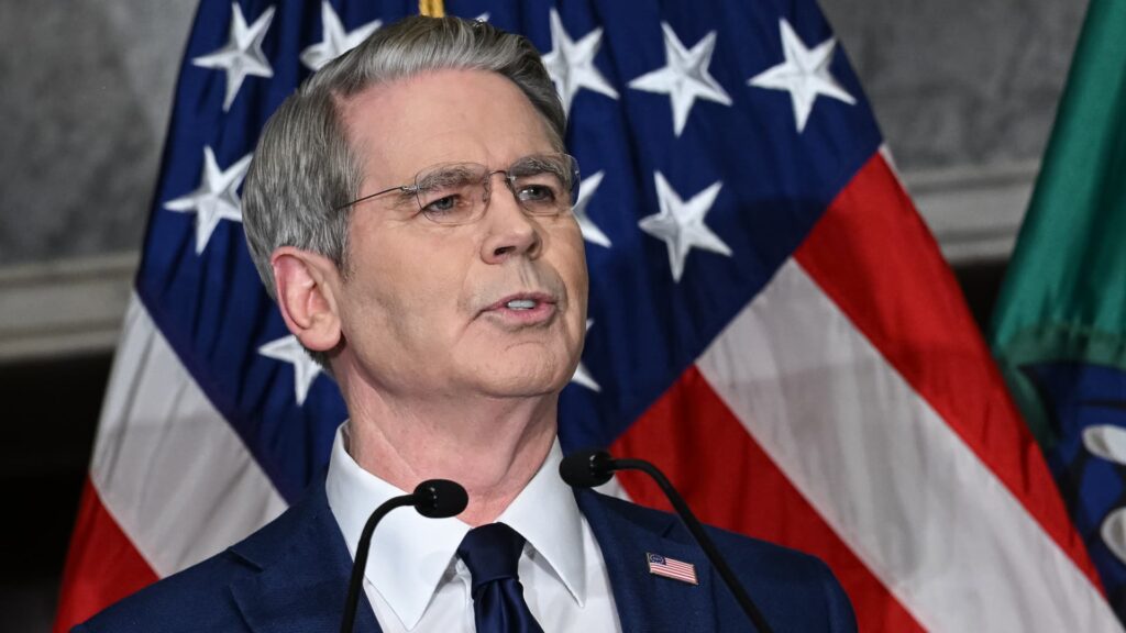 Bessent’s political turn in convention speech tests his credibility