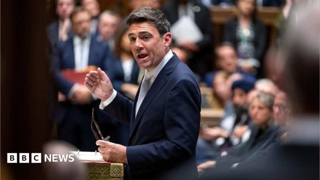 Burnham pressed on economy at first PMQs as borrowing costs surge Burnham pressed on economy at first PMQs as borrowing costs surge