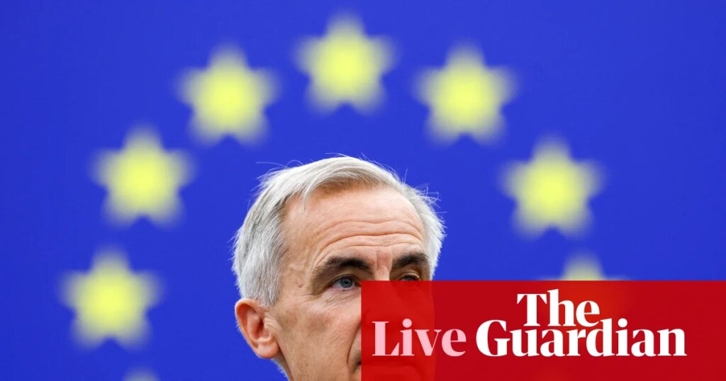 Carney says EU and Canada are ‘stronger together’ as Trump threatens EU over proposal to make Canada first associate member – Europe live | World news