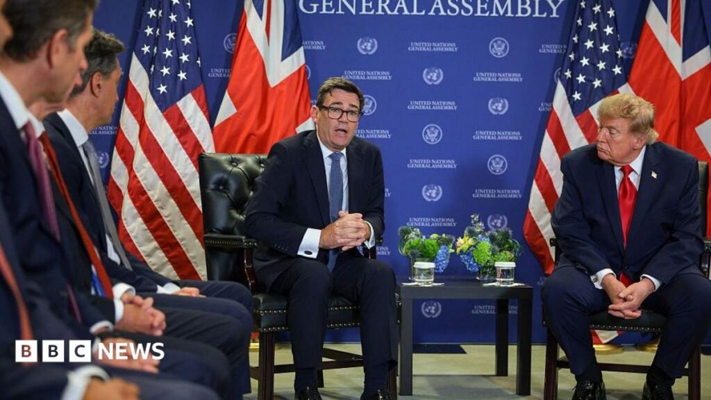 Chris Mason: In the room with President Donald Trump and Prime Minister Andy Burnham