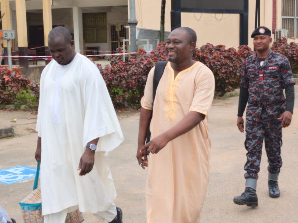 EFCC arraigns two over alleged £110,000, N500 million fraud in Lagos EFCC arraigns two over alleged £110,000, N500 million fraud in Lagos