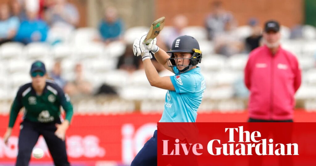 England v Ireland: second women’s cricket one-day international – live | Cricket