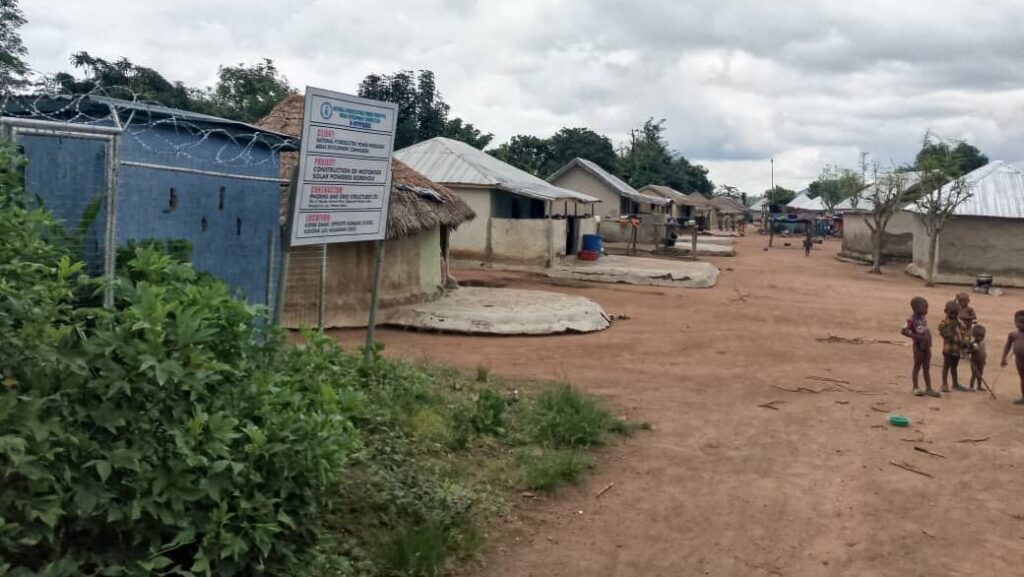 FG solar borehole packed up one month after completion