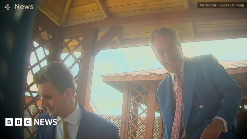 Farage senior aide filmed suggesting way to avoid donations law Farage senior aide filmed suggesting way to avoid donations law