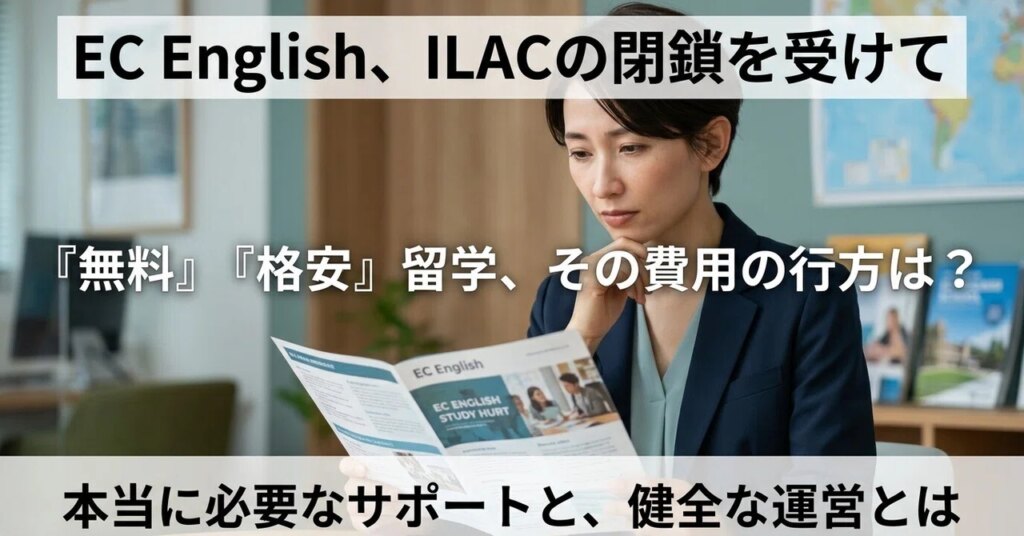 Following the successive closures of language schools like EC English and ILAC, here are my thoughts after 23 years in the study abroad industry