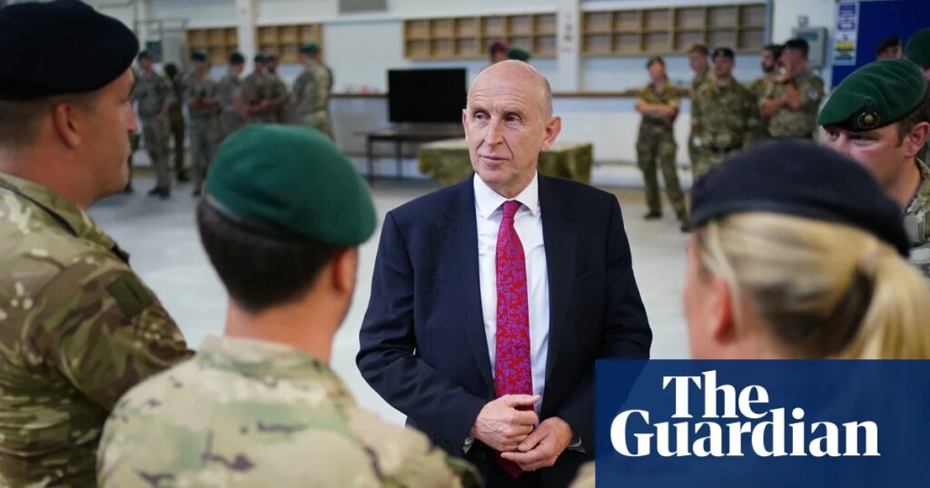 Fund defence spending from tax rise on middle earners, thinktank tells Healey | Defence policy