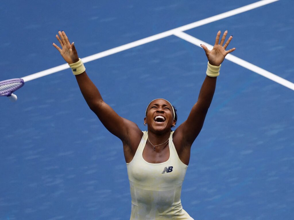 Gauff beats Andreeva to reach US Open semifinals in comeback win | Tennis Gauff beats Andreeva to reach US Open semifinals in comeback win | Tennis
