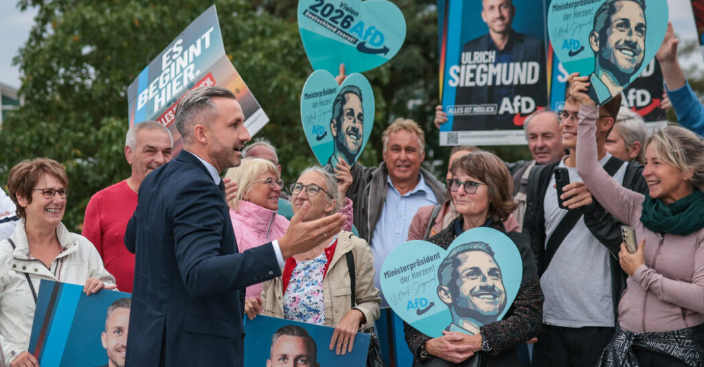 German Far-Right Surges, in Threat to Postwar Taboo on Extremists in Power