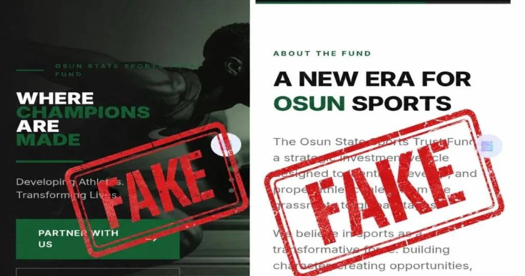 Government Warns Against Fake Websit