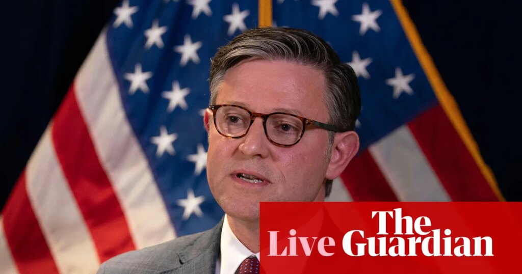 House cancels votes as Democratic lawmakers urged recess postponement to address AI regulation – US politics live | US news