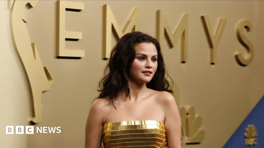 In pictures: Stars on red carpet at Emmy Awards 2026