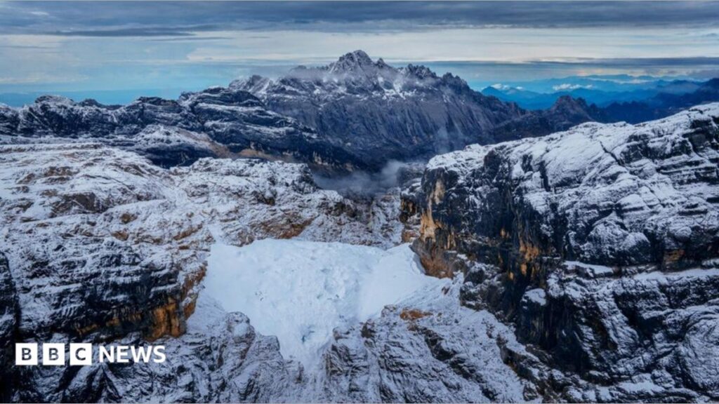 Indonesia Carstensz Pyramid: Papua’s ‘eternal snow’ on Puncak Jaya is about to disappear forever