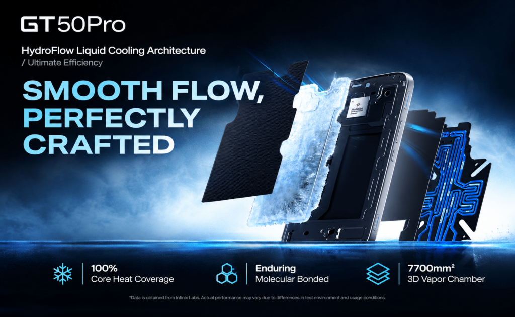 Infinix GT 50 Pro to Launch in Nigeria with Gaming-Focused Cooling Technology
