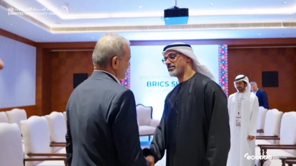 Iran, UAE hold first talks at BRICS summit since conflict began | US-Israel war on Iran