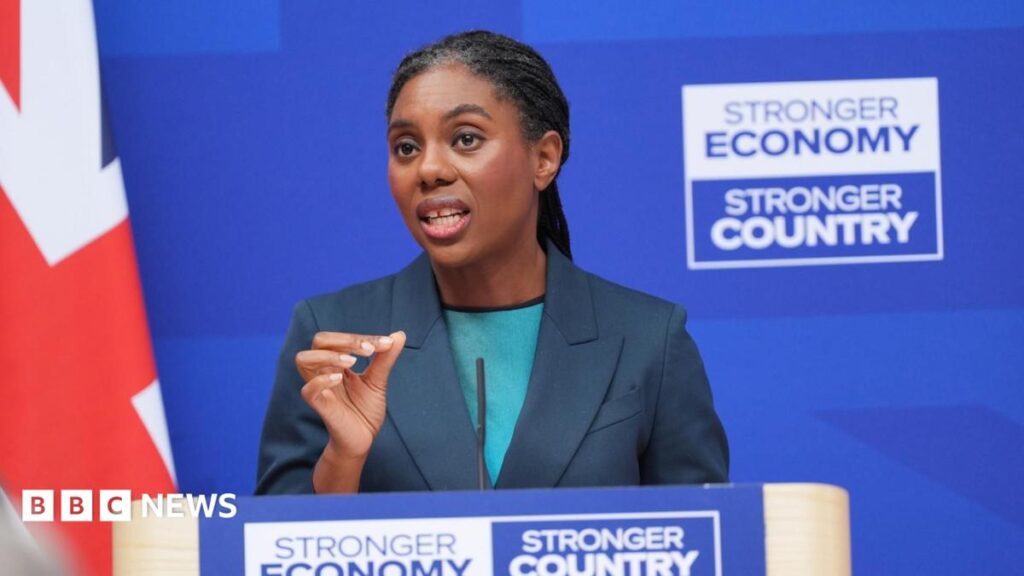 Kemi Badenoch accuses Andy Burnham of kicking defence spending into the long grass