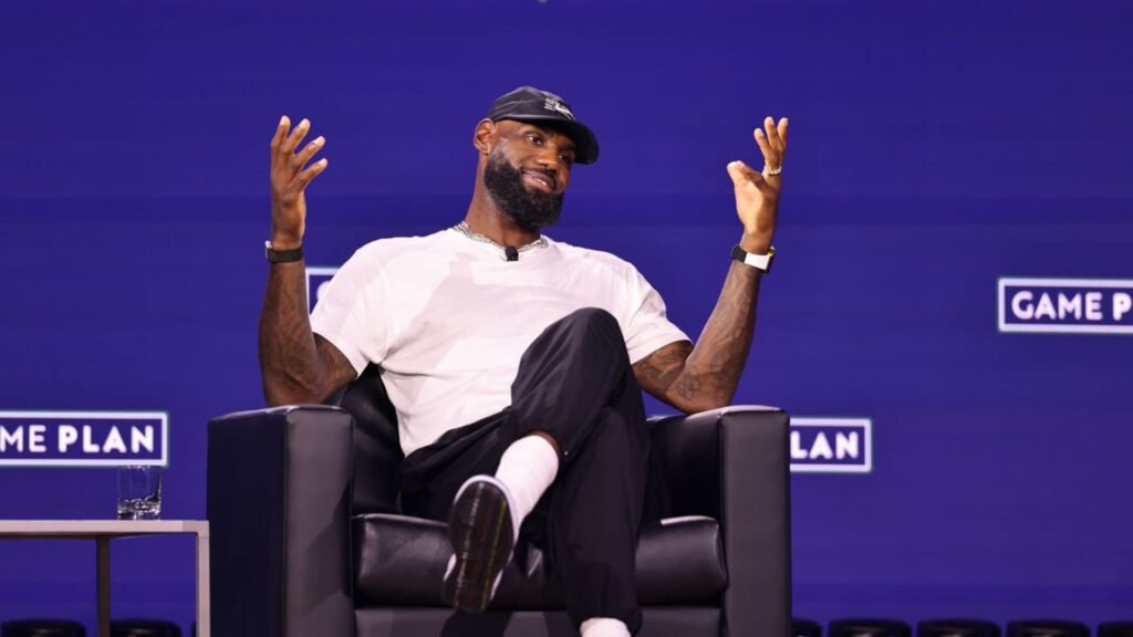 LeBron James teases partnership with Polymarket
