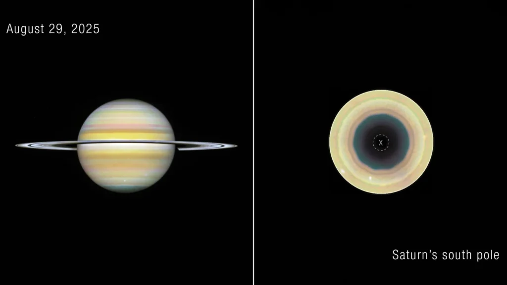 NASA scientists discover a giant 10-sided pattern on Saturn