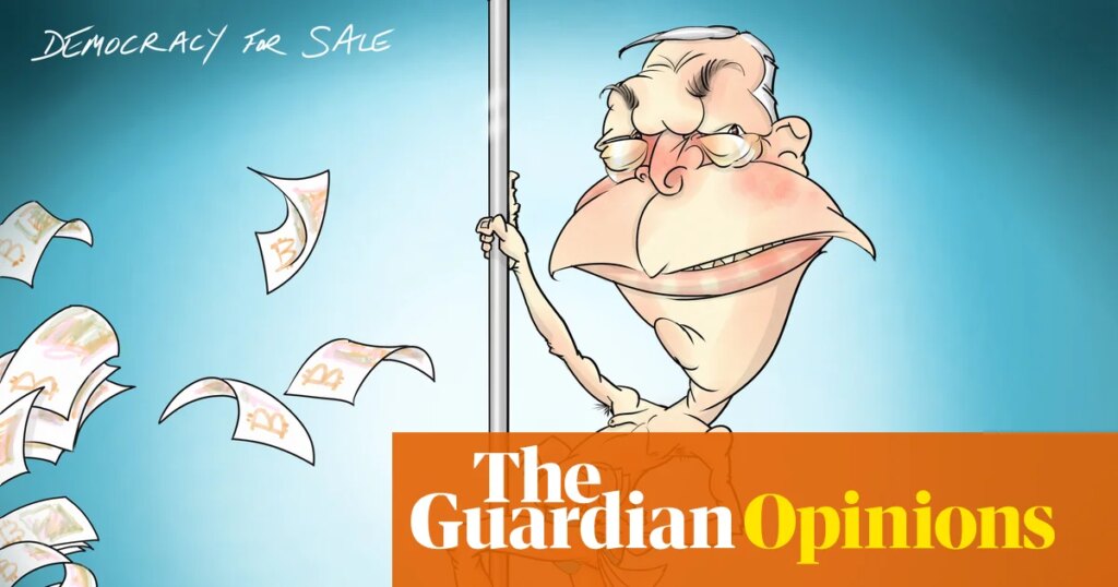 Nicola Jennings on Nigel Farage’s fundraising – cartoon