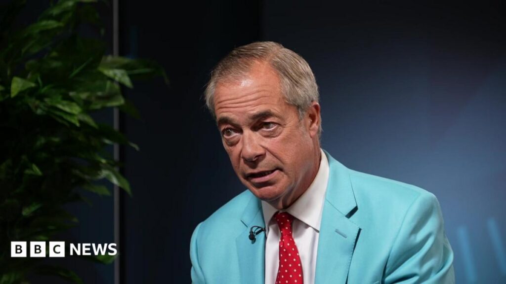 Nigel Farage tells BBC he ‘wasn’t listening’ in foreign donor talks