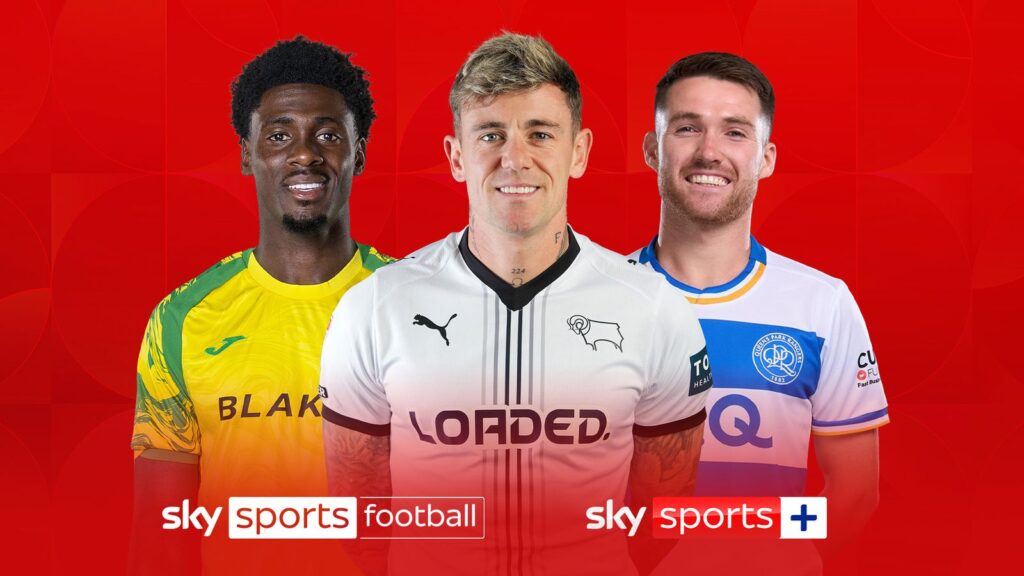 Norwich, Derby & QPR in action – Championship LIVE on Sky!