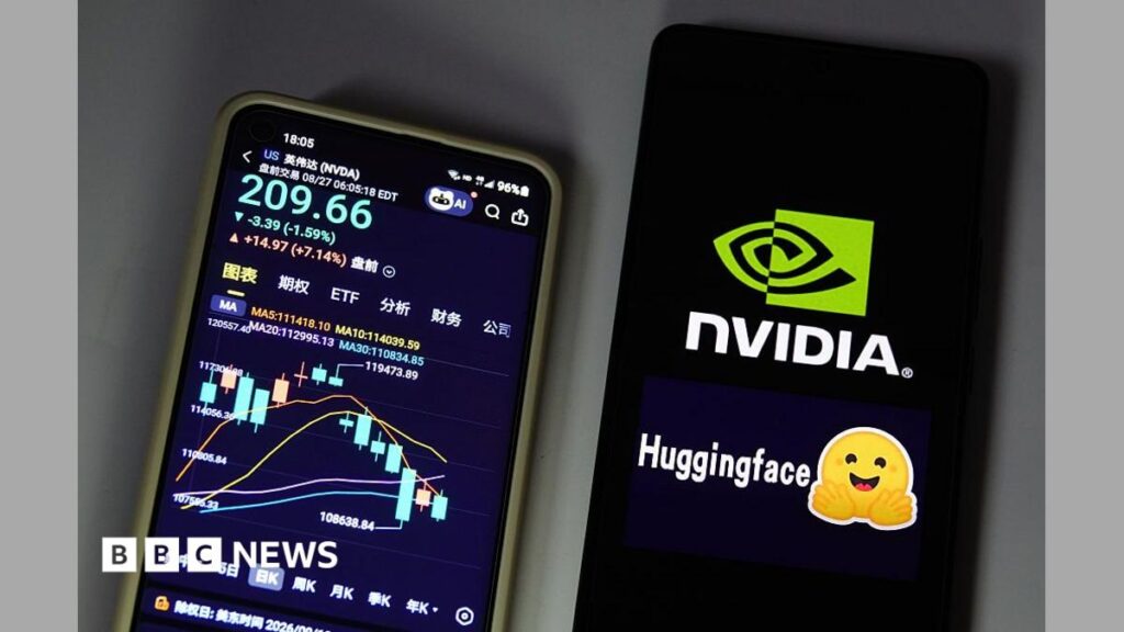 Nvidia strikes .9bn deal to buy AI platform Hugging Face