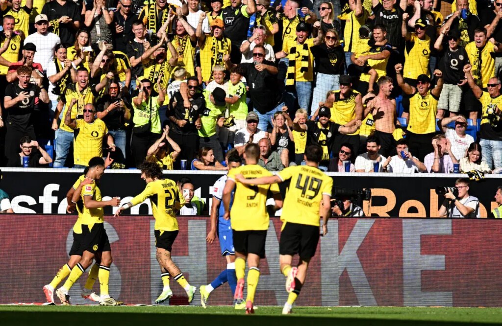 Nwaneri helps Dortmund to comeback win on Bundesliga debut