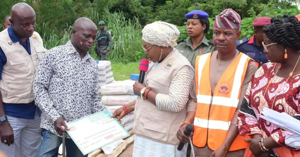 Oyebanji supports victims with N645.4